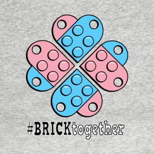 Brick Together Flower Power Trans Support T-Shirt